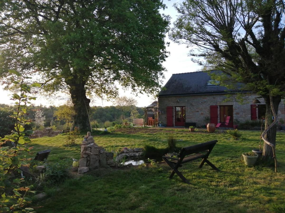 Bed and Breakfast Ma Vraie Nature à Le Faouët Extérieur photo